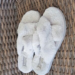 Koolaburra by UGG Ballia slide slipper women's size 11 color light grey